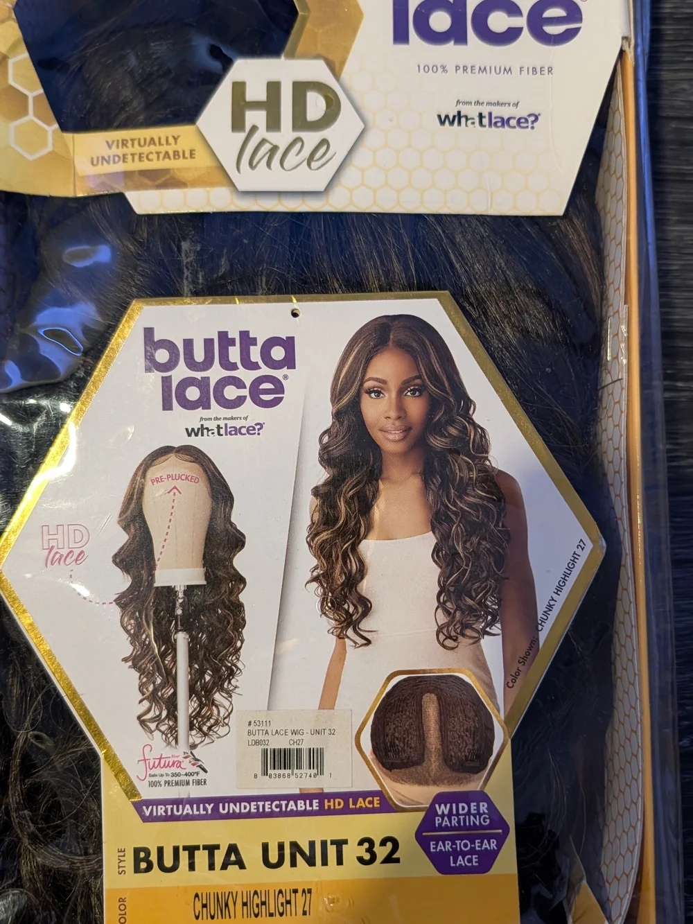 Butta Lace Butta Unit 32 Chunky Highlight 27 Women's Synthetic Wig